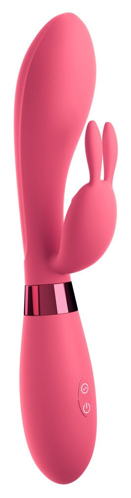 OMG Selfie - vízálló, csiklókaros G-pont vibrátor (pink)