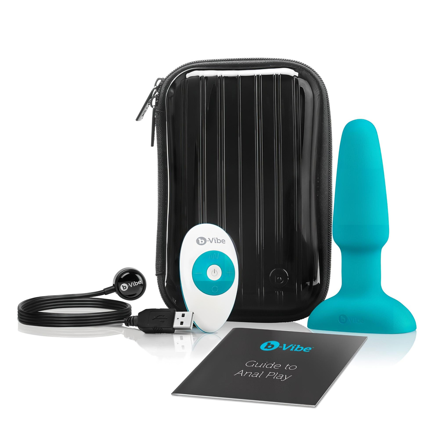 b-Vibe - forgó gyöngyös, akkus anál vibrátor (türkiz) b-Vibe - forgó gyöngyös, akkus anál vibrátor (türkiz)
