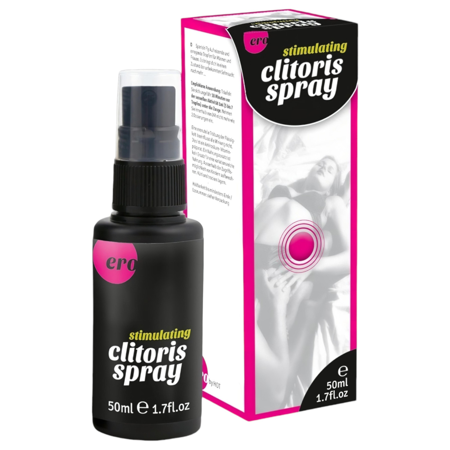 HOT Clitoris Spray - klitorisz stimuláló spray nőknek (50ml)