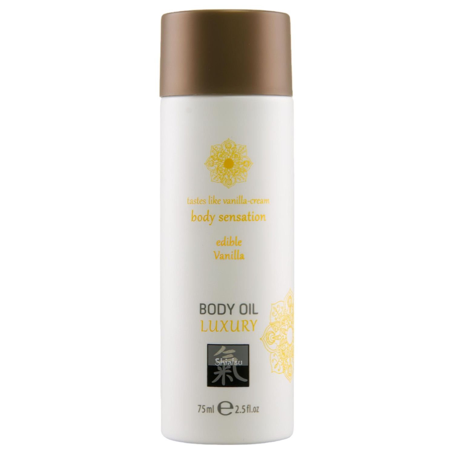 HOT - Shiatsu Luxury - ehető masszázsolaj - vanília (75 ml)