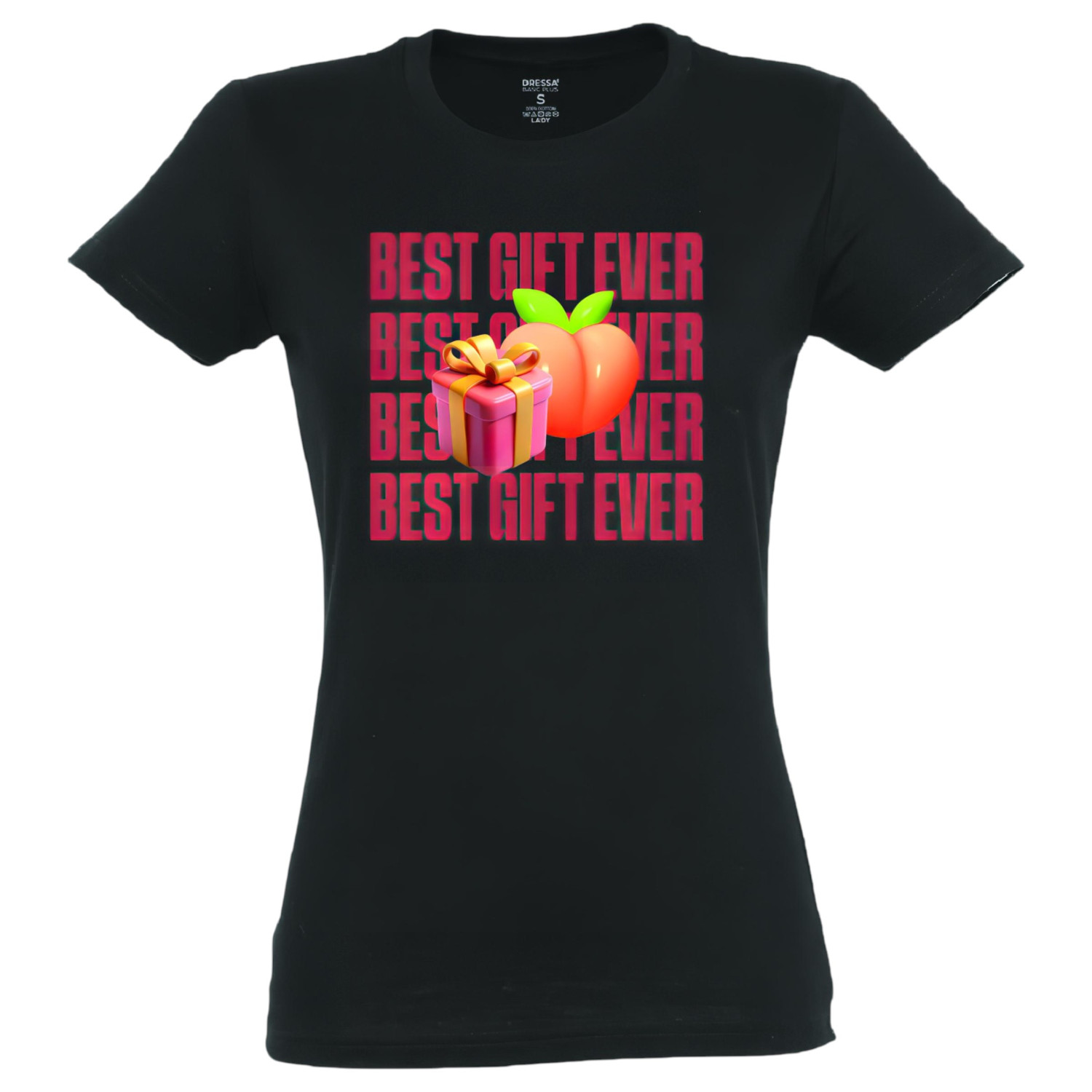 Best Gift Ever - női póló (fekete)