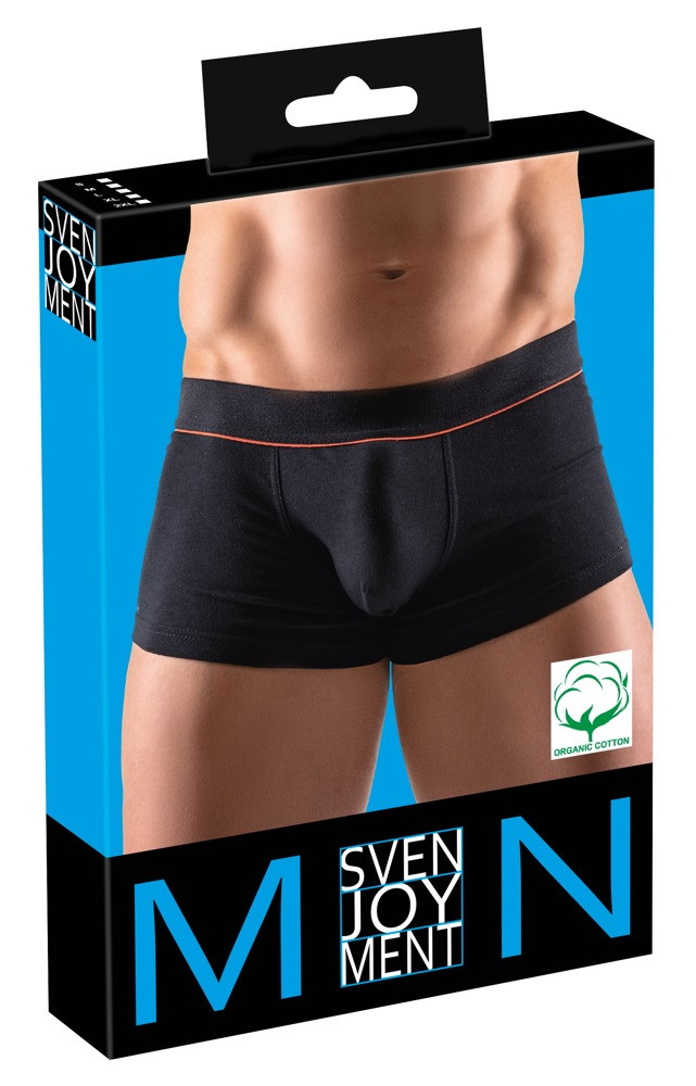 Svenjoyment - öko-pamut komfort boxer (fekete)