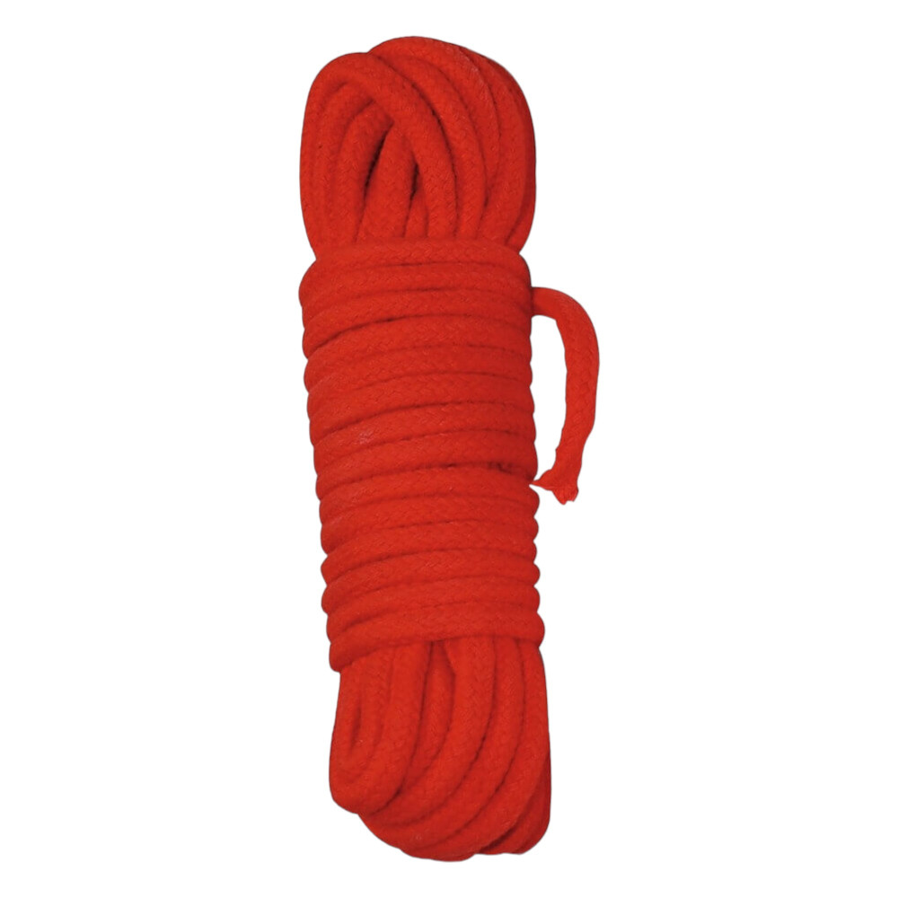 Bondage kötél - 10m (piros)