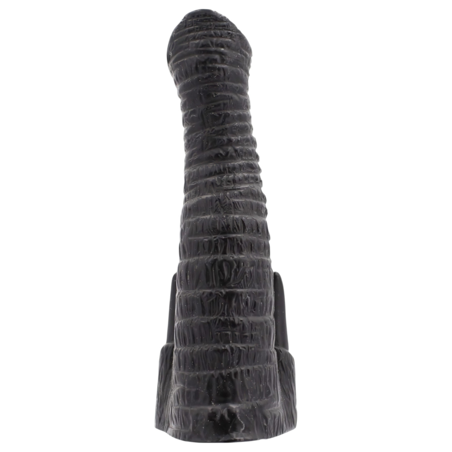 AnimHole Djumbo - elefánt ormány dildó - 18 cm (fekete)