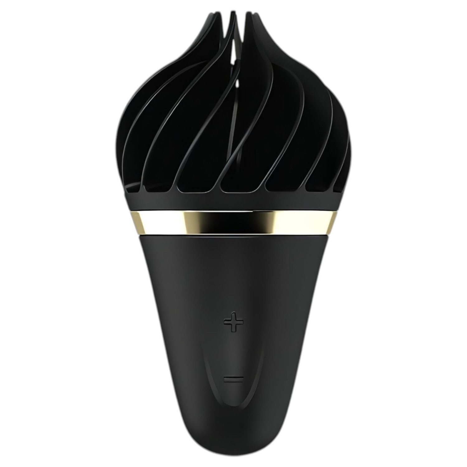 Satisfyer Sweet Treat - akkus, forgó csikló vibrátor (fekete)