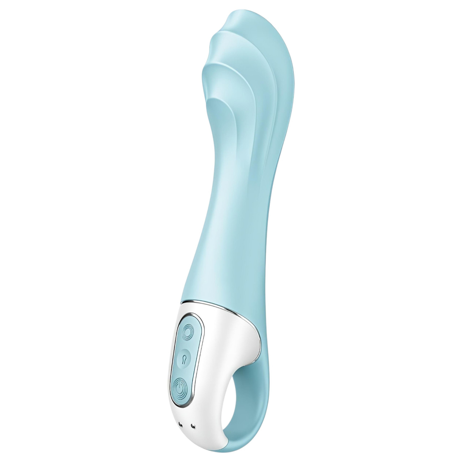 Satisfyer Air Pump Vibrator 5 – App-vezérelt (kék)