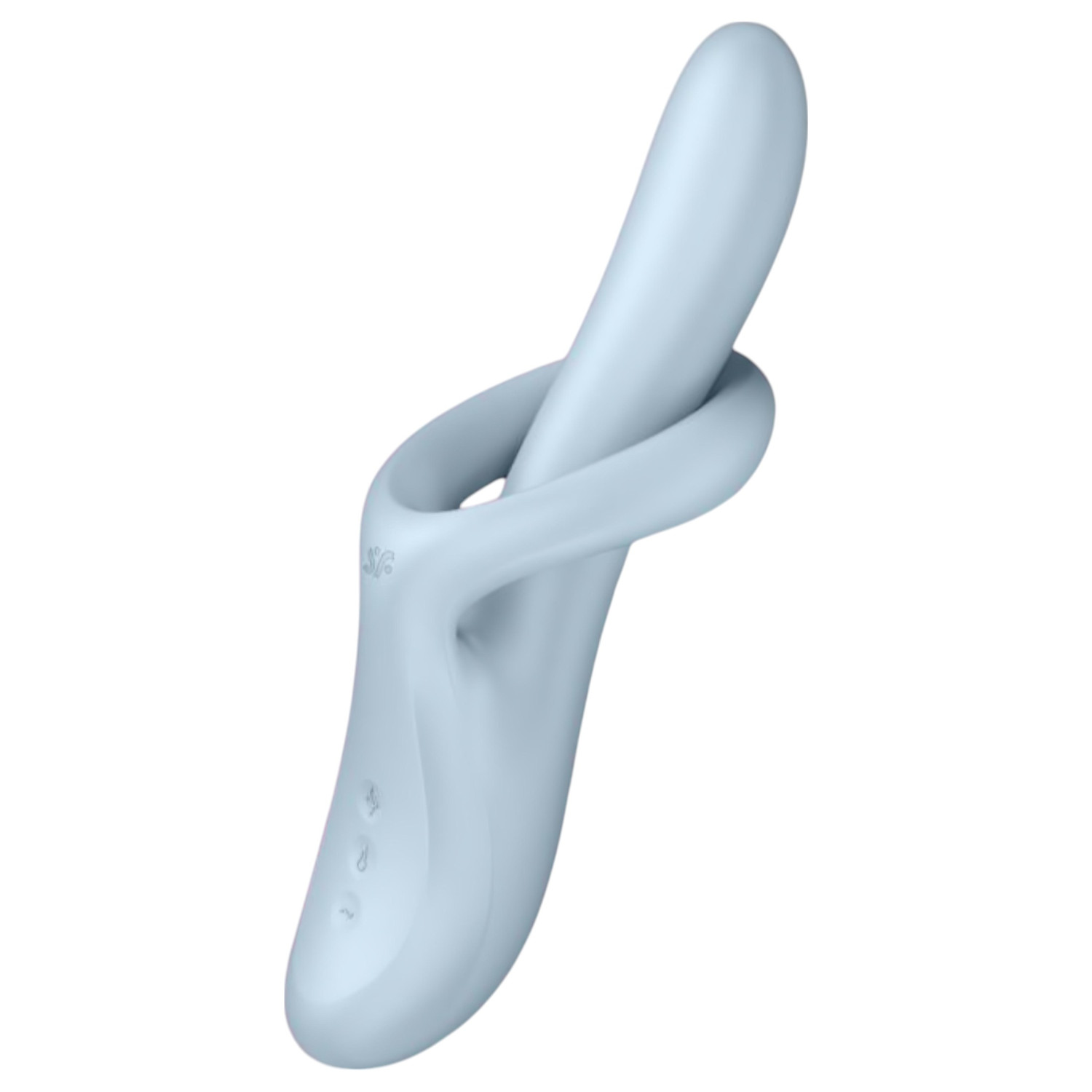 Satisfyer Heat Flex 4 - melegítő csiklókaros vibrátor (ezüst) Satisfyer Heat Flex 4 - melegítő csiklókaros vibrátor (ezüst)