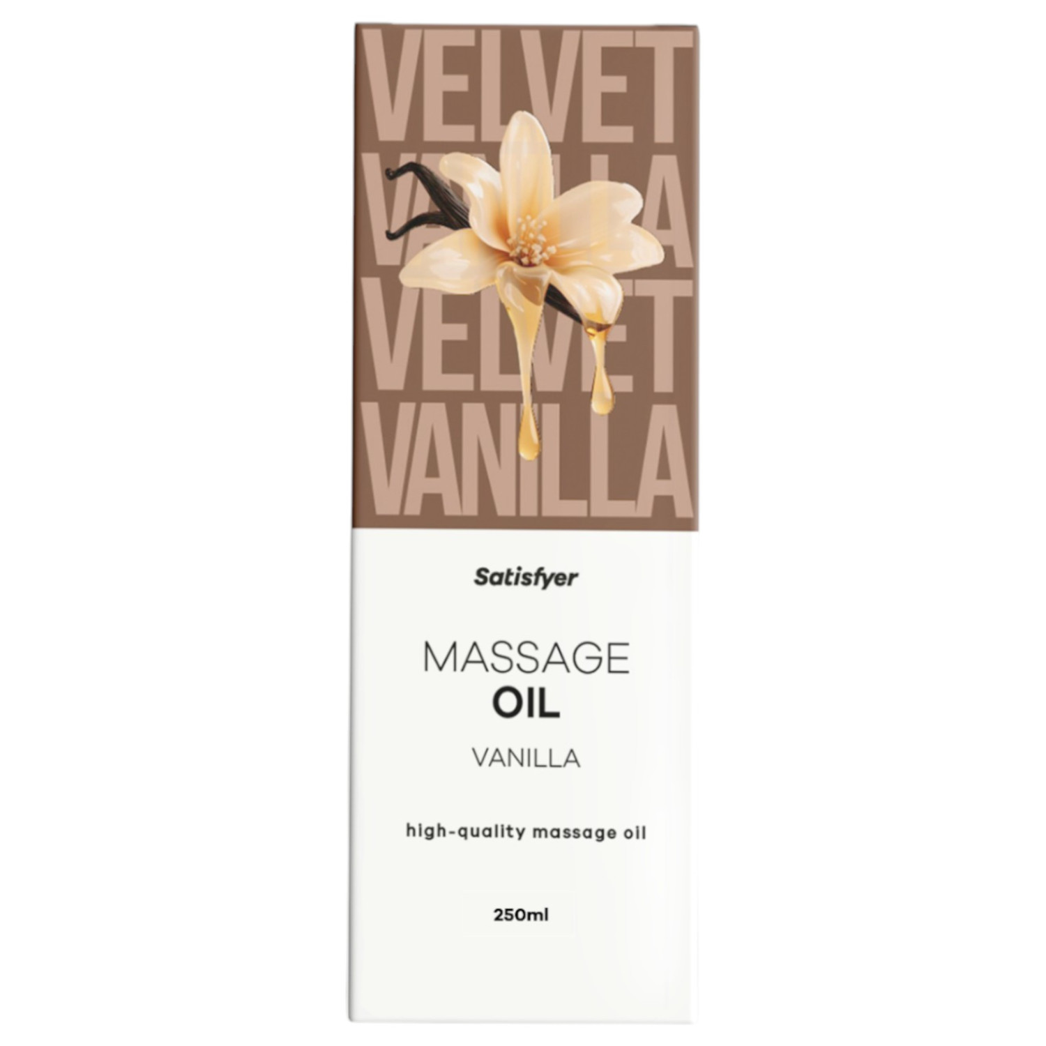 Satisfyer - masszázsolaj - vanília (250 ml) Satisfyer - masszázsolaj - vanília (250 ml)