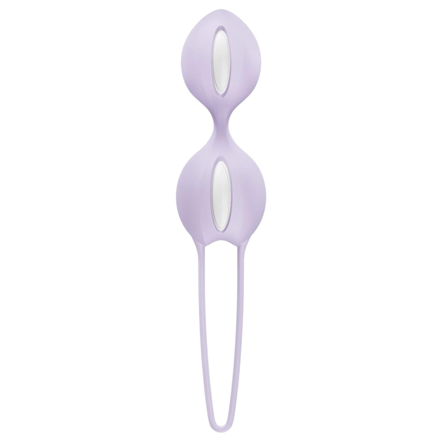 Fun Factory Smartballs Duo - kegel tréner belső golyóval (lila)