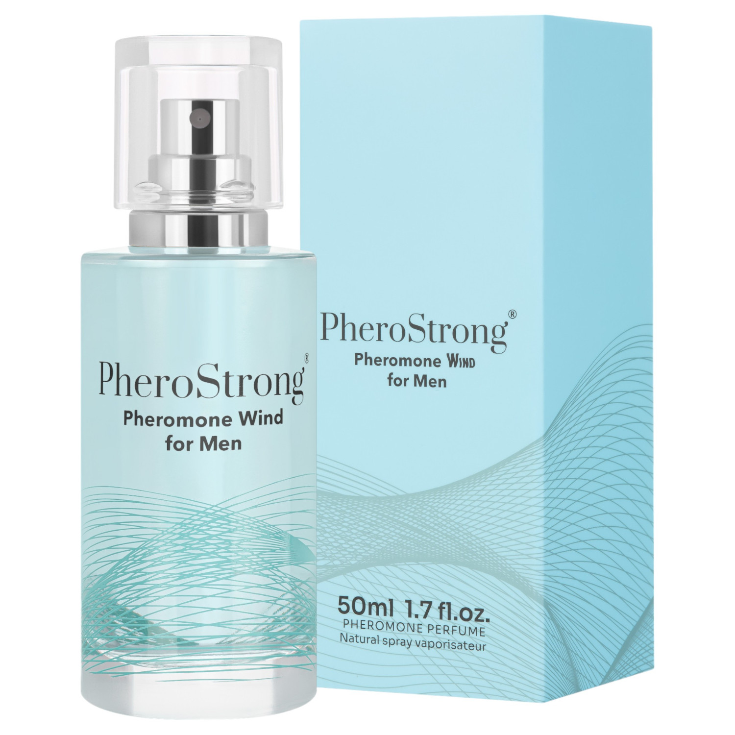 PheroStrong Wind- feromon parfüm férfiaknak (50 ml) PheroStrong Wind- feromon parfüm férfiaknak (50 ml)