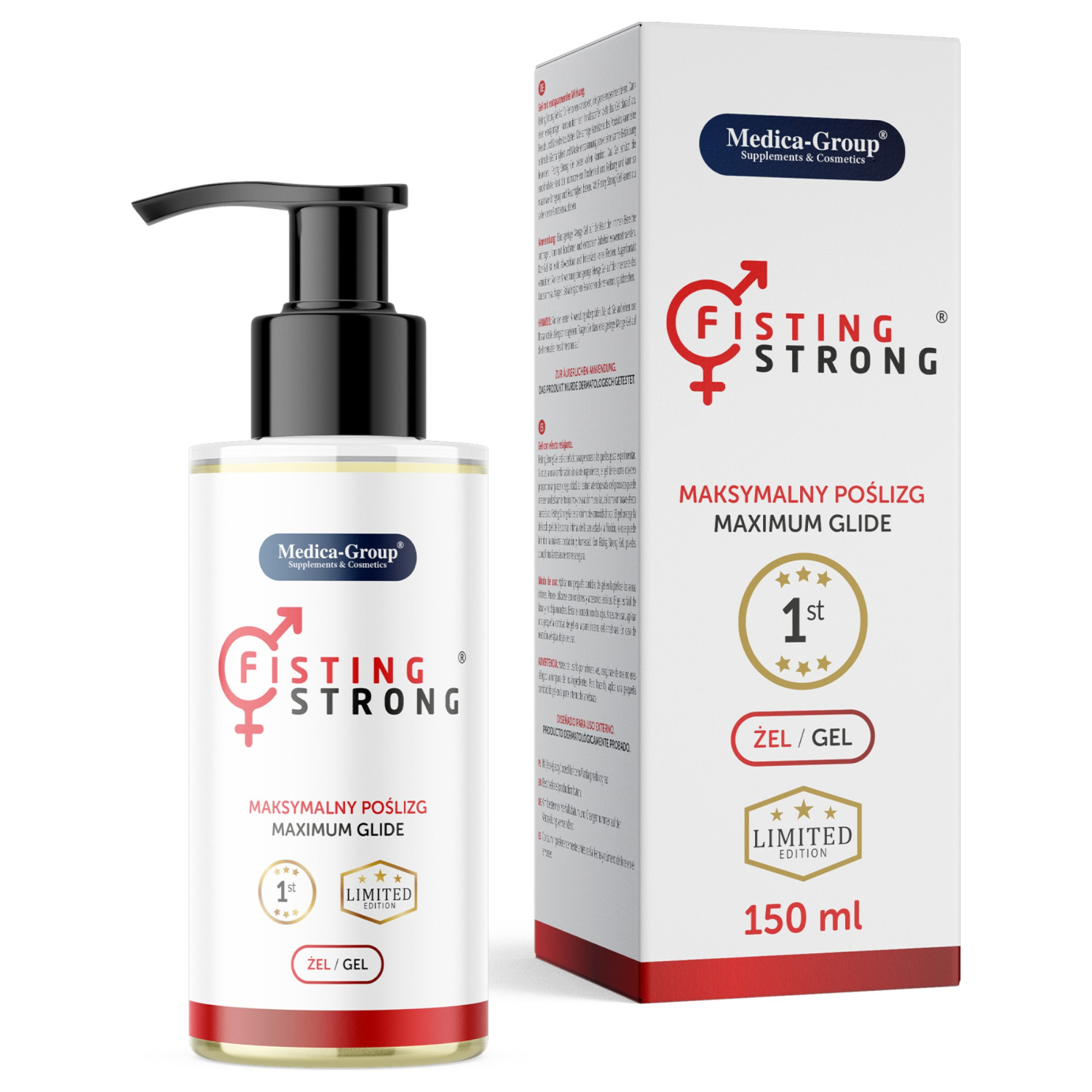 Fisting Strong - anál nyugtató gél (150 ml) Fisting Strong - anál nyugtató gél (150 ml)