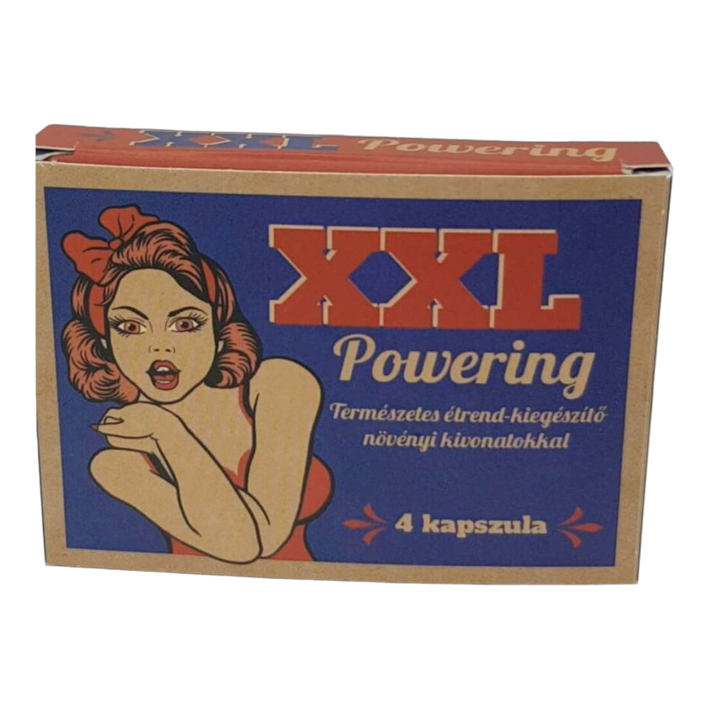 XXL Powering - természetes étrend-kiegészítő férfiaknak (4db)