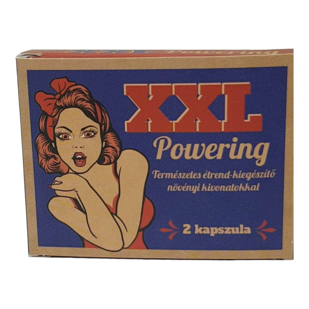 XXL Powering - természetes étrend-kiegészítő férfiaknak (2db)