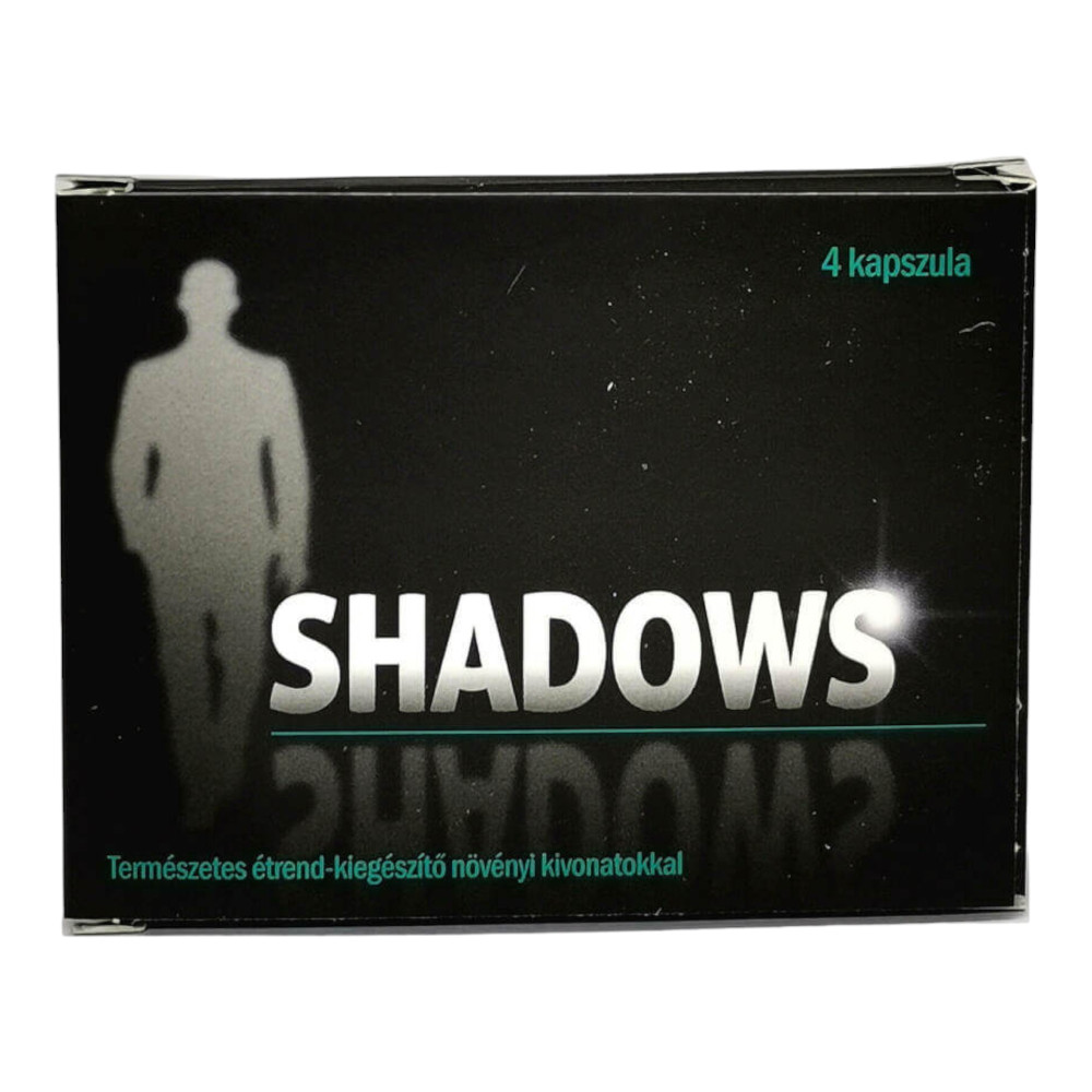 Shadows - természetes étrend-kiegészítő férfiaknak (4db)