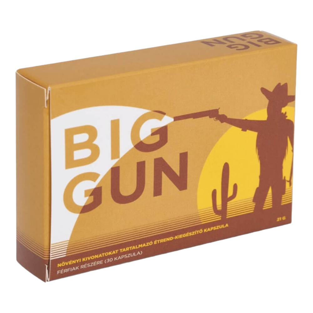 Big Gun - étrendkiegészítő kapszula férfiaknak (30db)