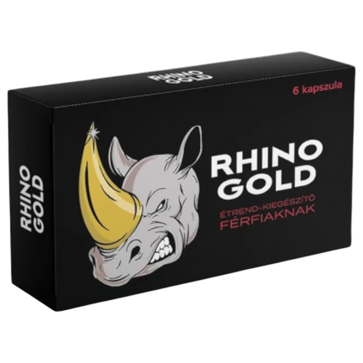 RHINO GOLD - természetes étrend kiegészítő férfiaknak (6 db) RHINO GOLD - természetes étrend kiegészítő férfiaknak (6 db)