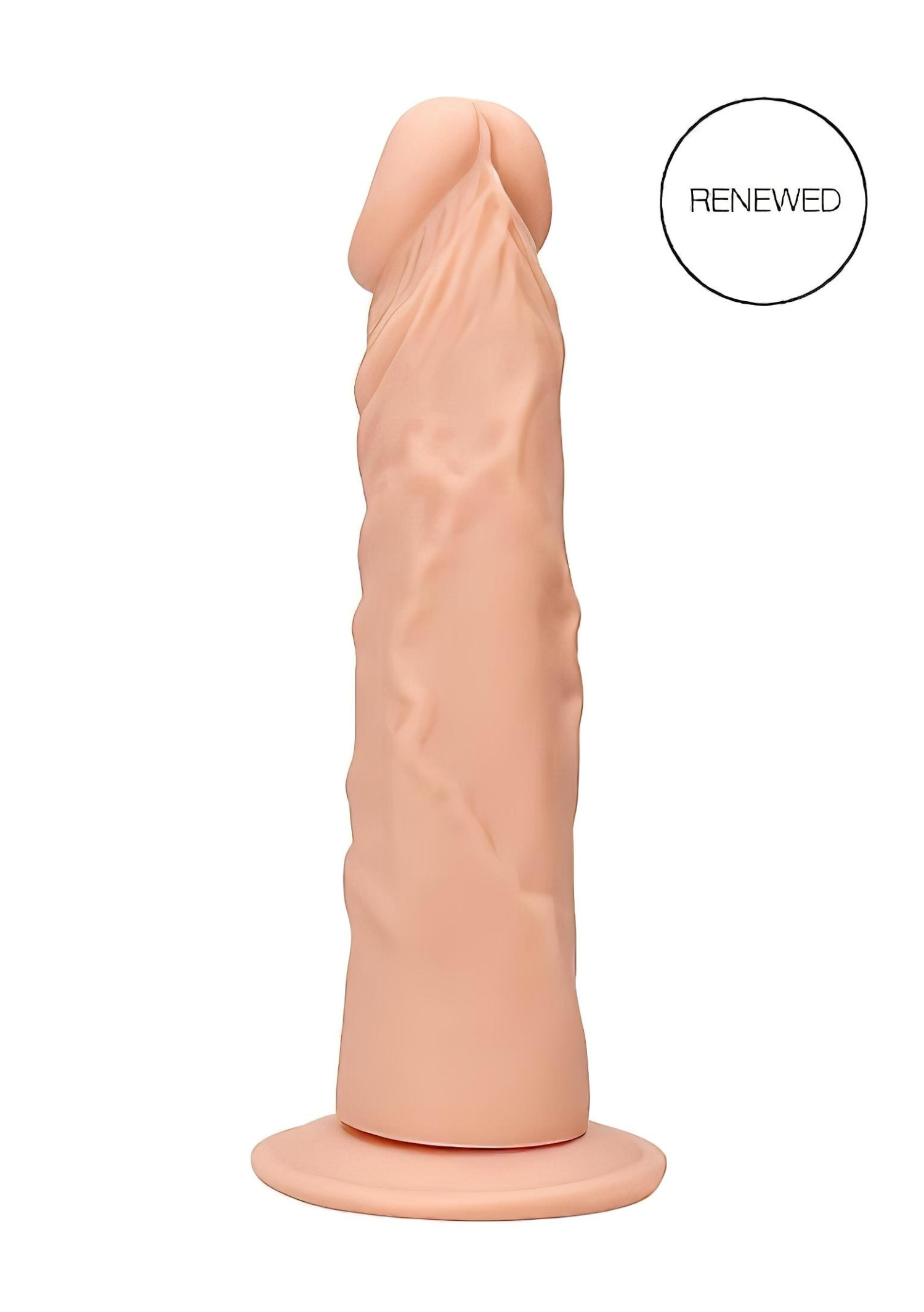 RealRock Dong 10 - élethű dildó (25 cm, natúr)
