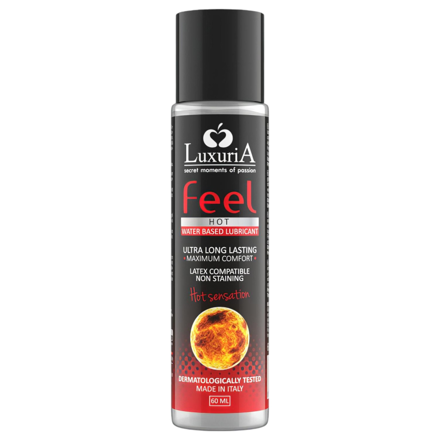 LuxuriA Feel Hot - melegítő hatású síkosító (60 ml)