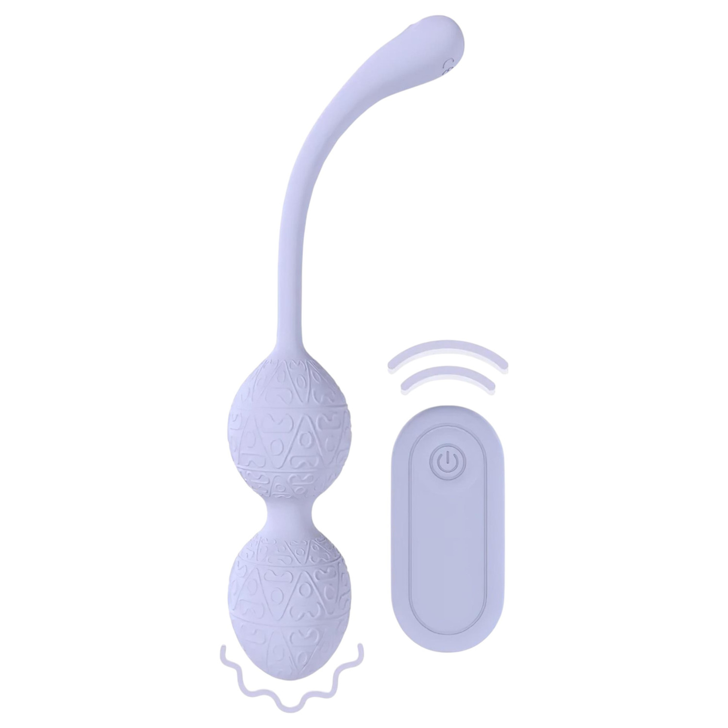 Loveline - vibrációs kegel duo (lila)