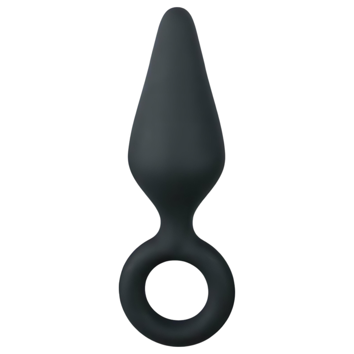 EasyToys Pointy Plug S - anál plug (fekete) - kicsi