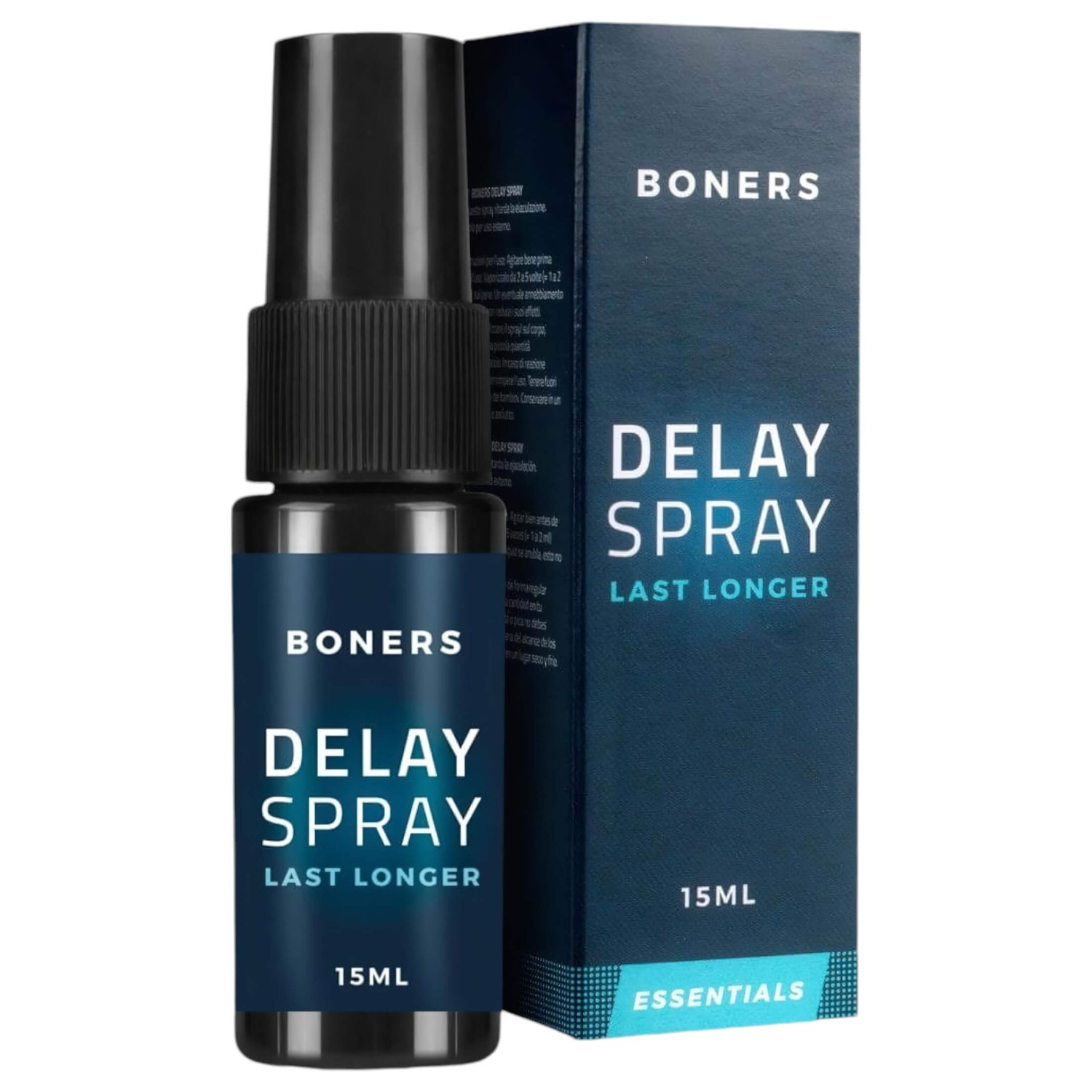 Férfiak Boners Delay - Magömlés Késleltető Spray (15Ml)