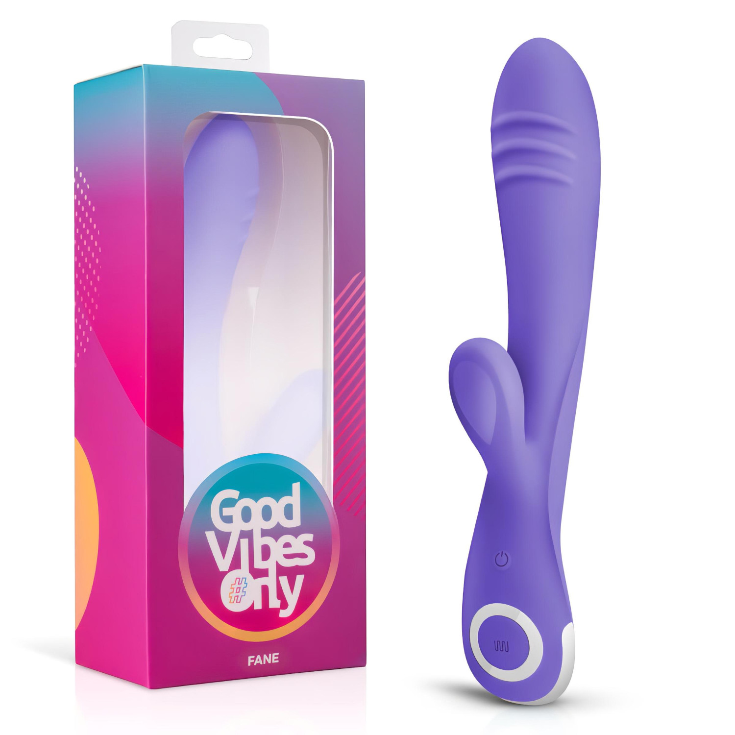Good Vibes Only Fane Rabbit - csiklókaros vibrátor (lila)