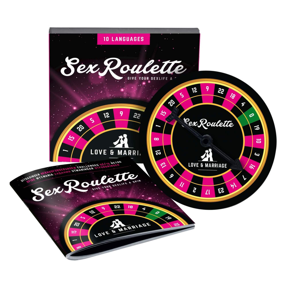 Sex Roulette Love & Married - szex társasjáték (10 nyelven)